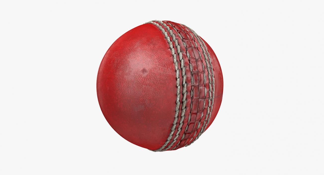 Cricket Balls Collection 3D model