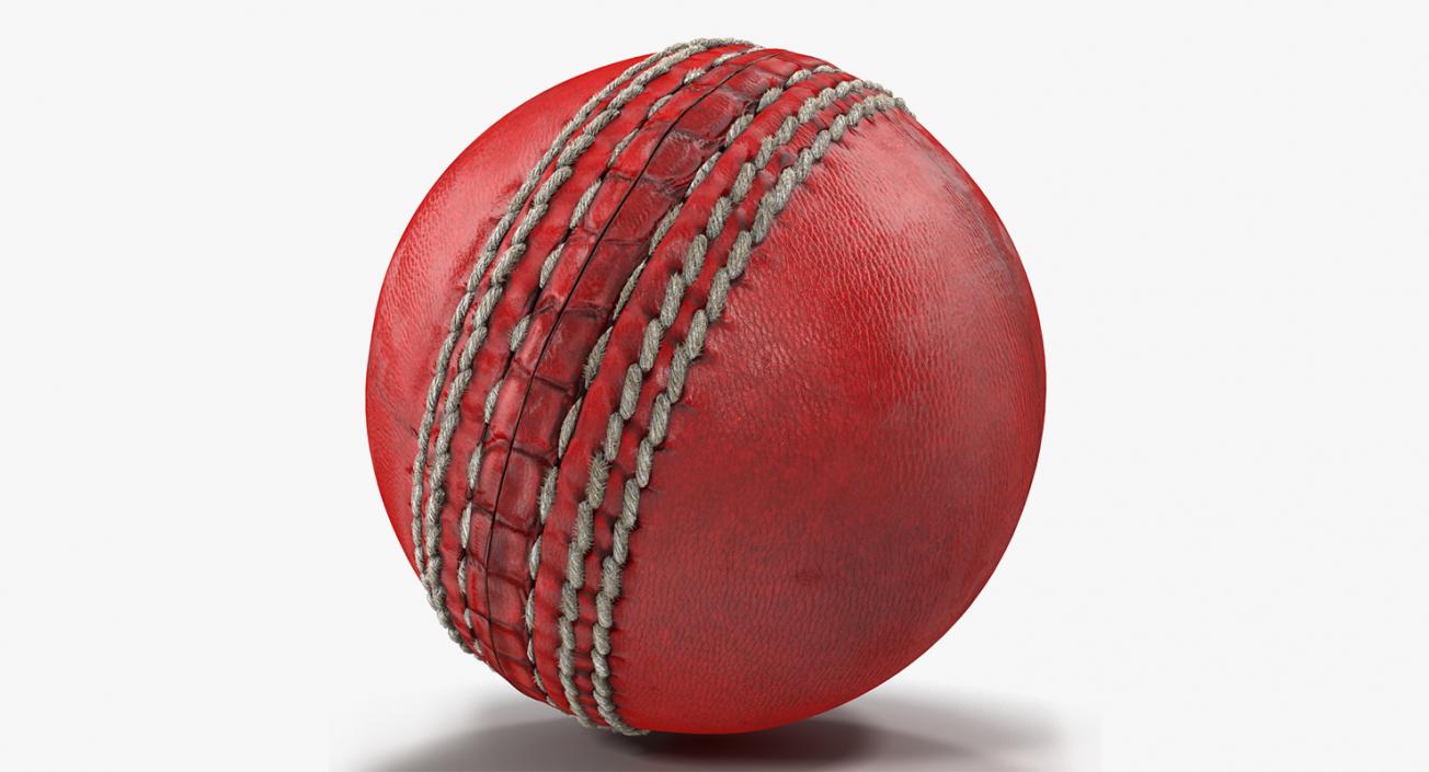 Cricket Balls Collection 3D model