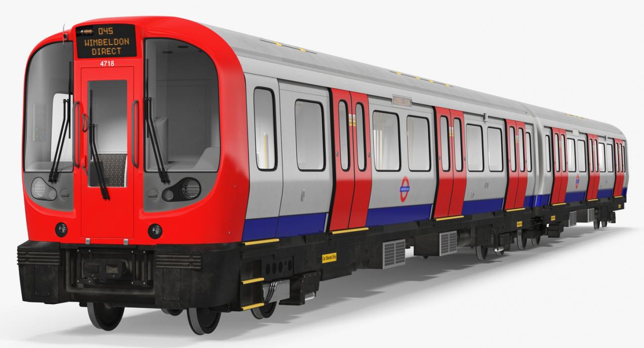 London Subway Train S8 3D