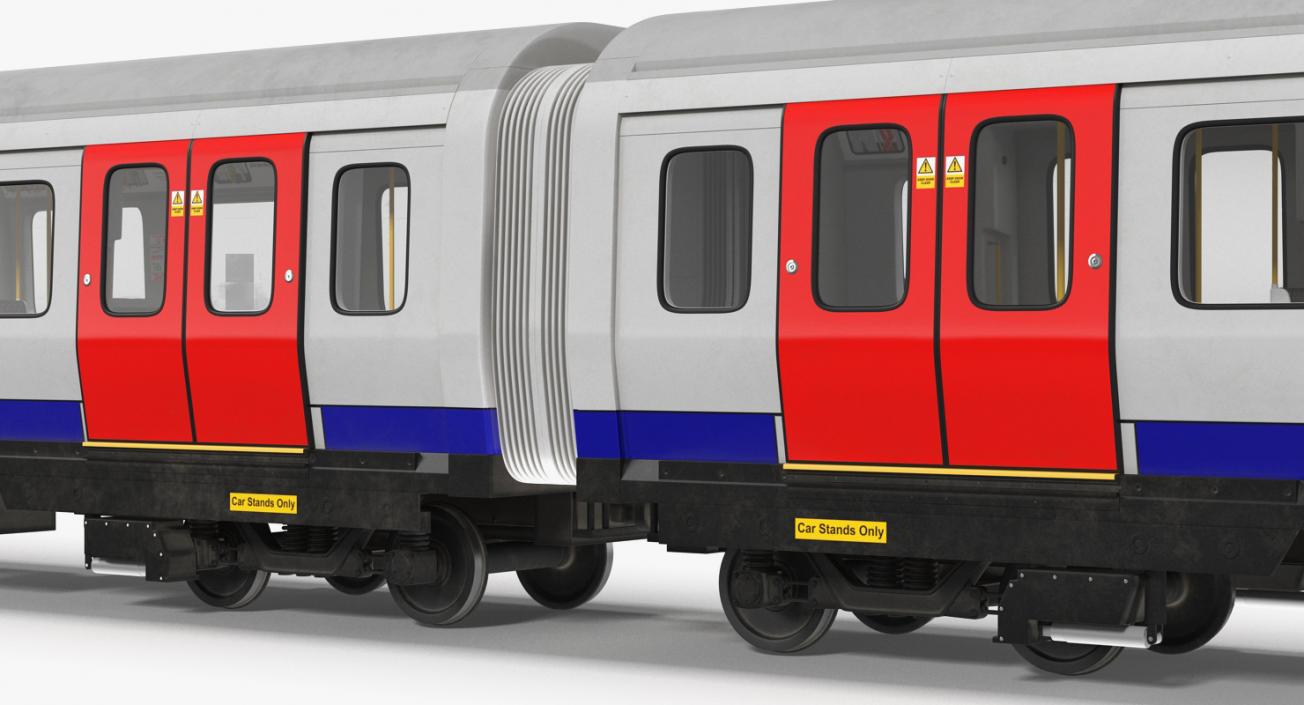 London Subway Train S8 3D