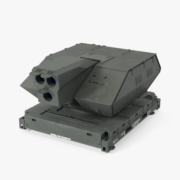 Skynex Laser Air Defense System Green 3D