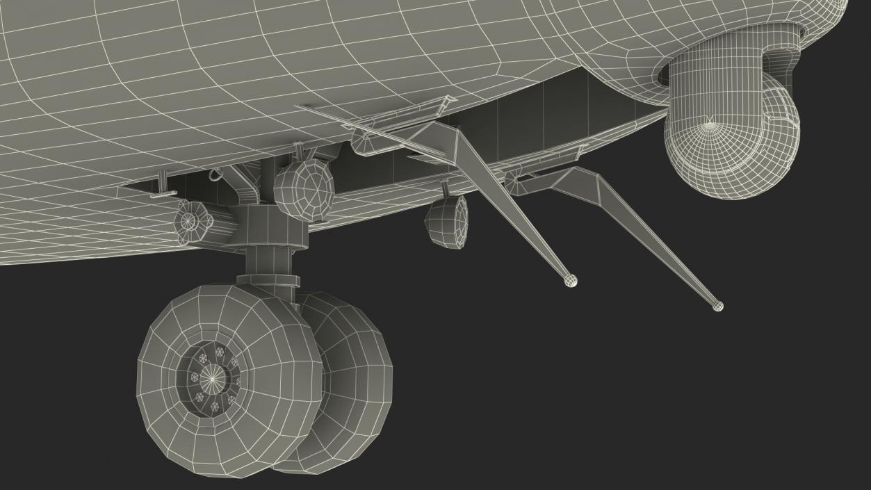 3D Multipurpose Medium Transport Helicopter Rigged for Maya