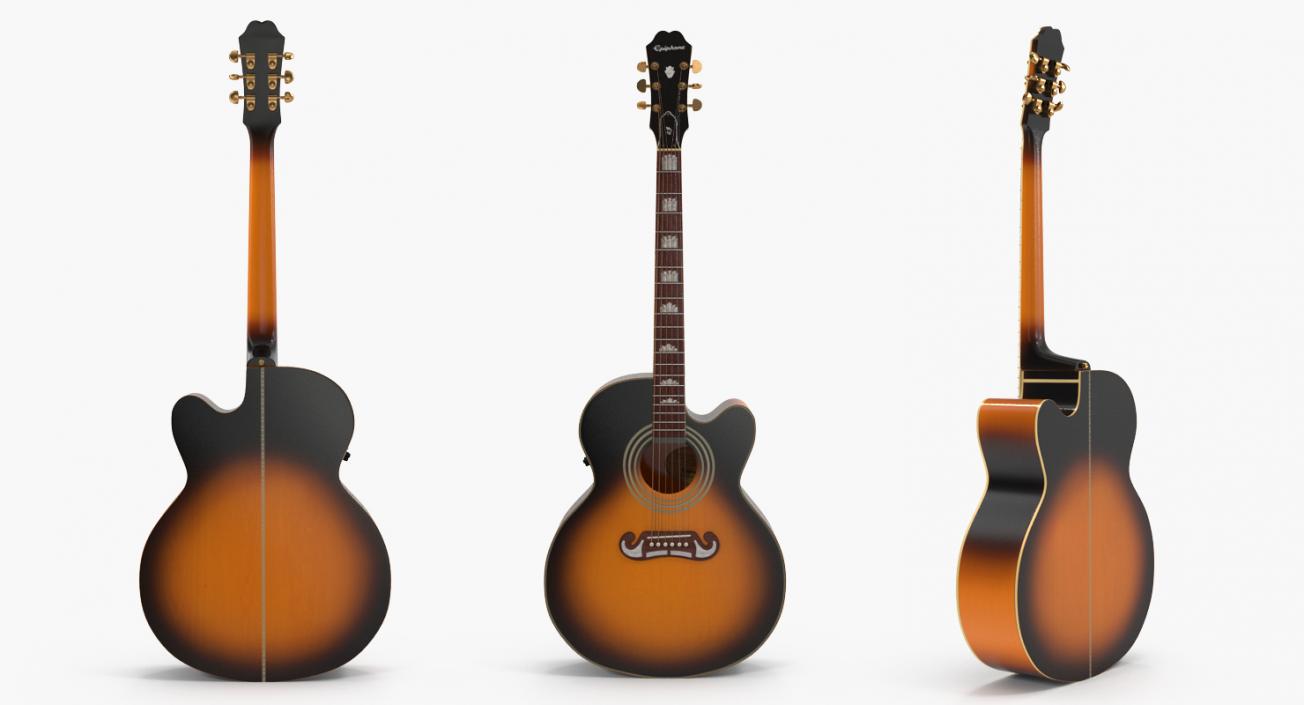 Electro Acoustic Guitar Epiphone 3D