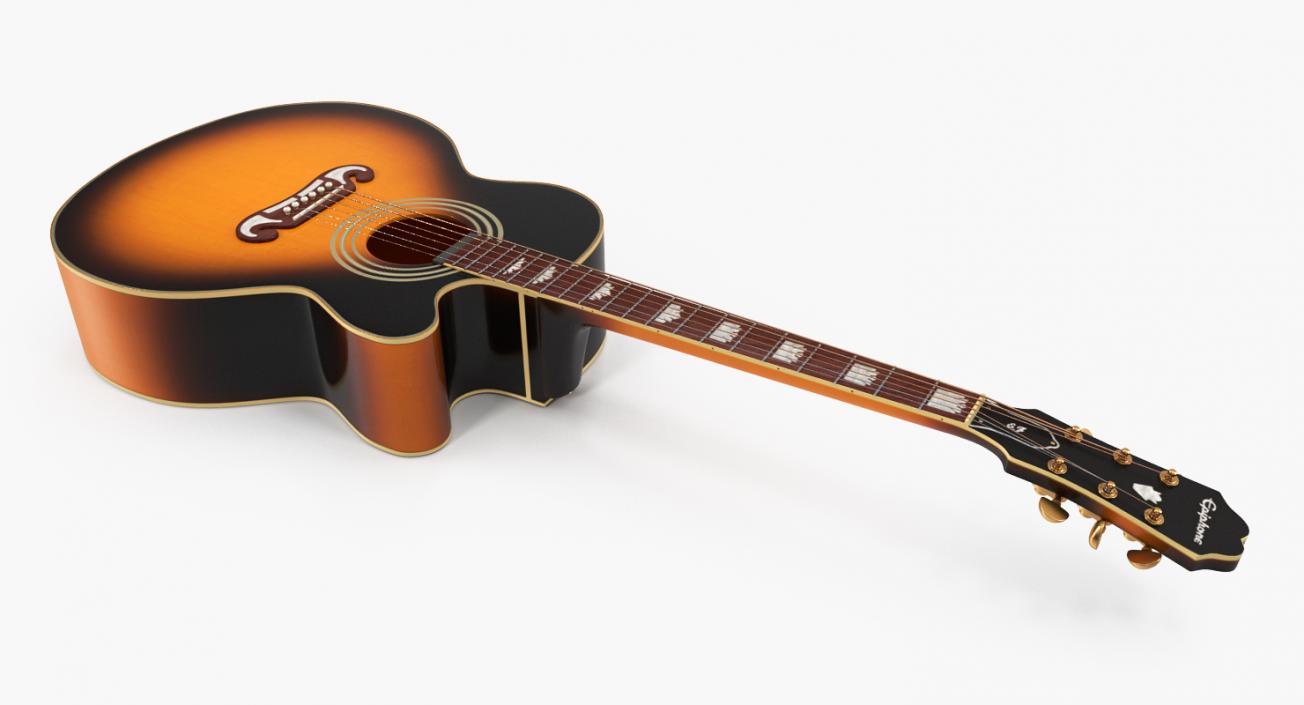 Electro Acoustic Guitar Epiphone 3D