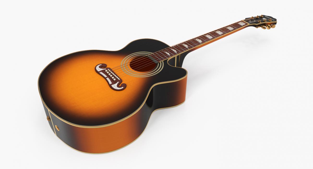 Electro Acoustic Guitar Epiphone 3D