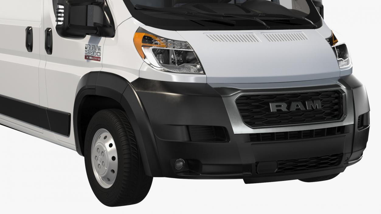 3D 2022 RAM Promaster 159 Simple Interior model