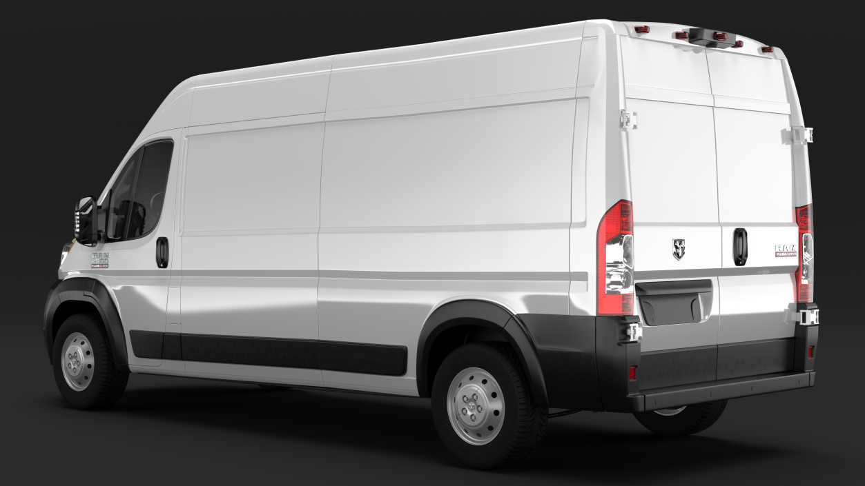 3D 2022 RAM Promaster 159 Simple Interior model