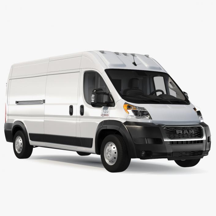 3D 2022 RAM Promaster 159 Simple Interior model