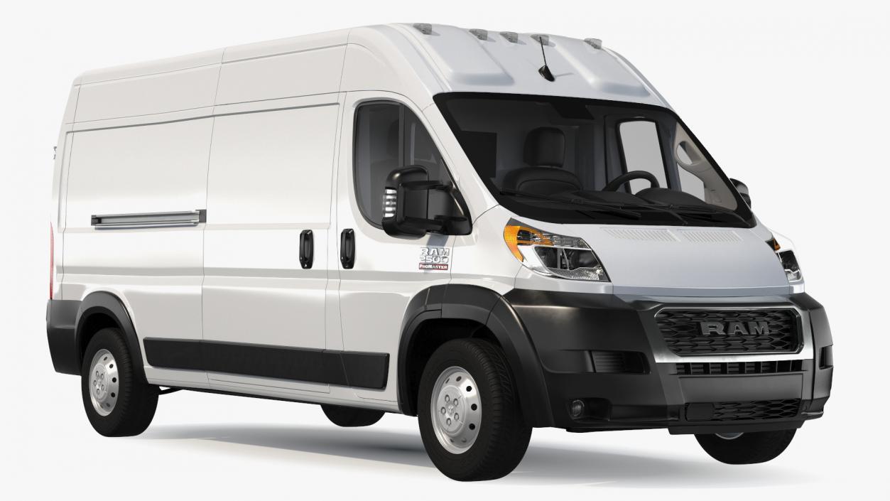 3D 2022 RAM Promaster 159 Simple Interior model