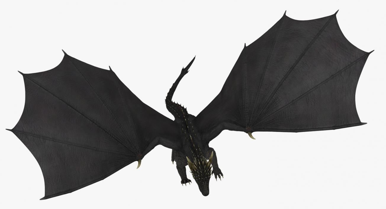 Mythical Dragon Rigged 3D