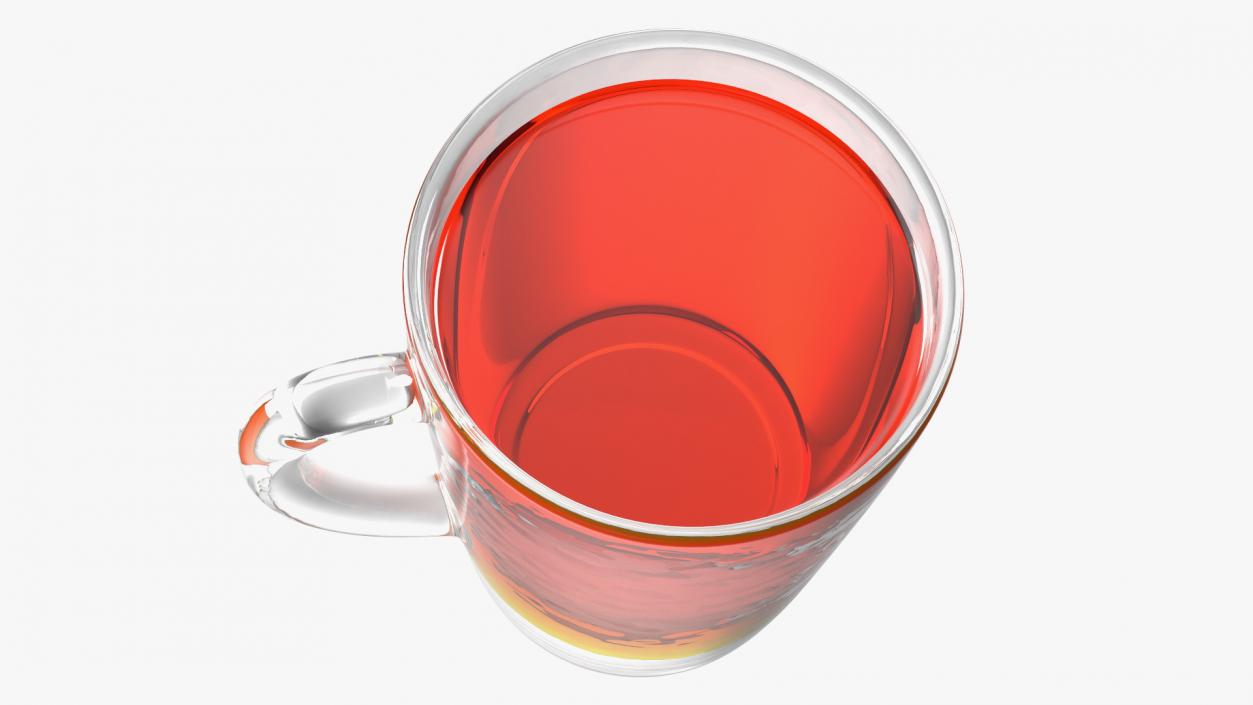 3D Drinking Tea Cup Full