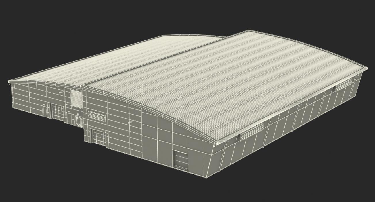 3D Car Dealership Building model