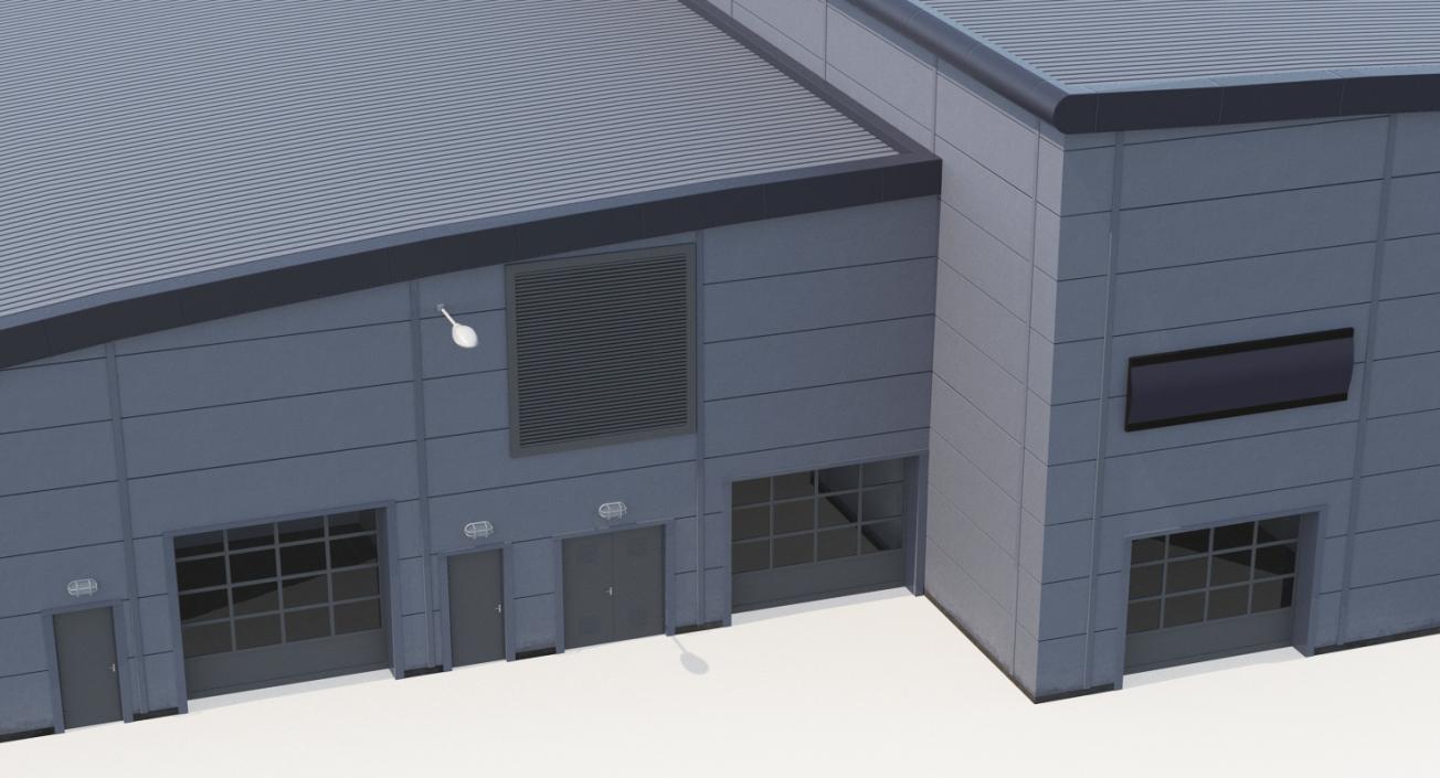 3D Car Dealership Building model