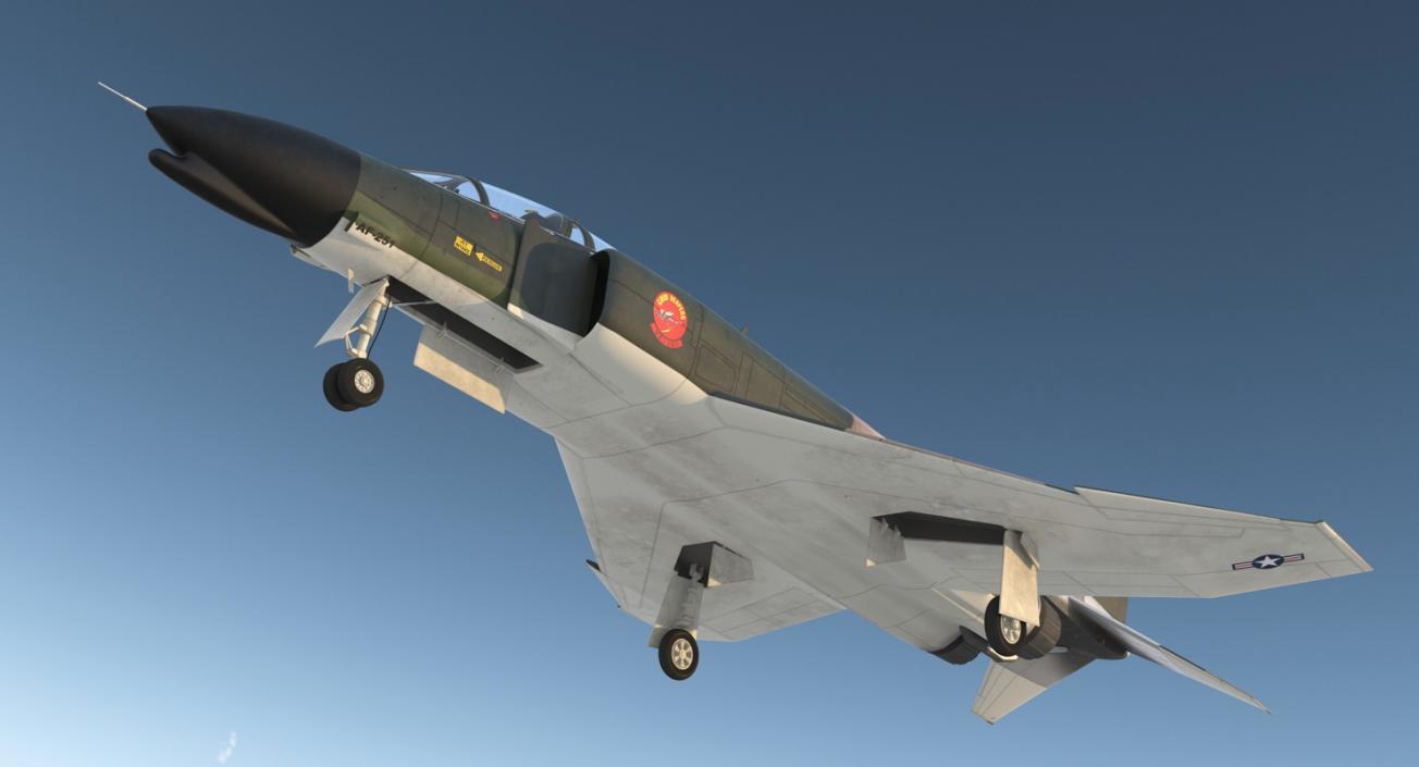 McDonnell Douglas F-4 Phantom II 2 3D model