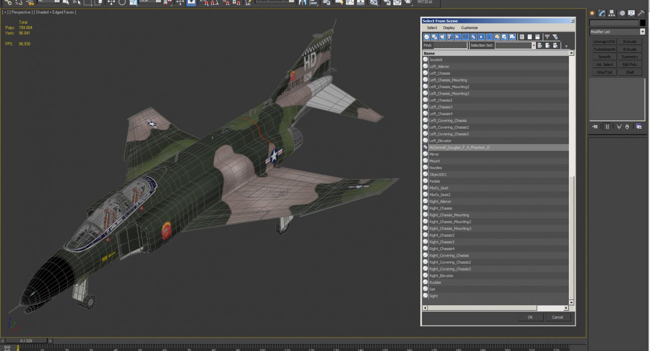 McDonnell Douglas F-4 Phantom II 2 3D model