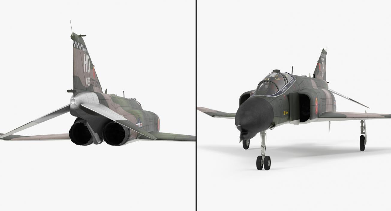 McDonnell Douglas F-4 Phantom II 2 3D model