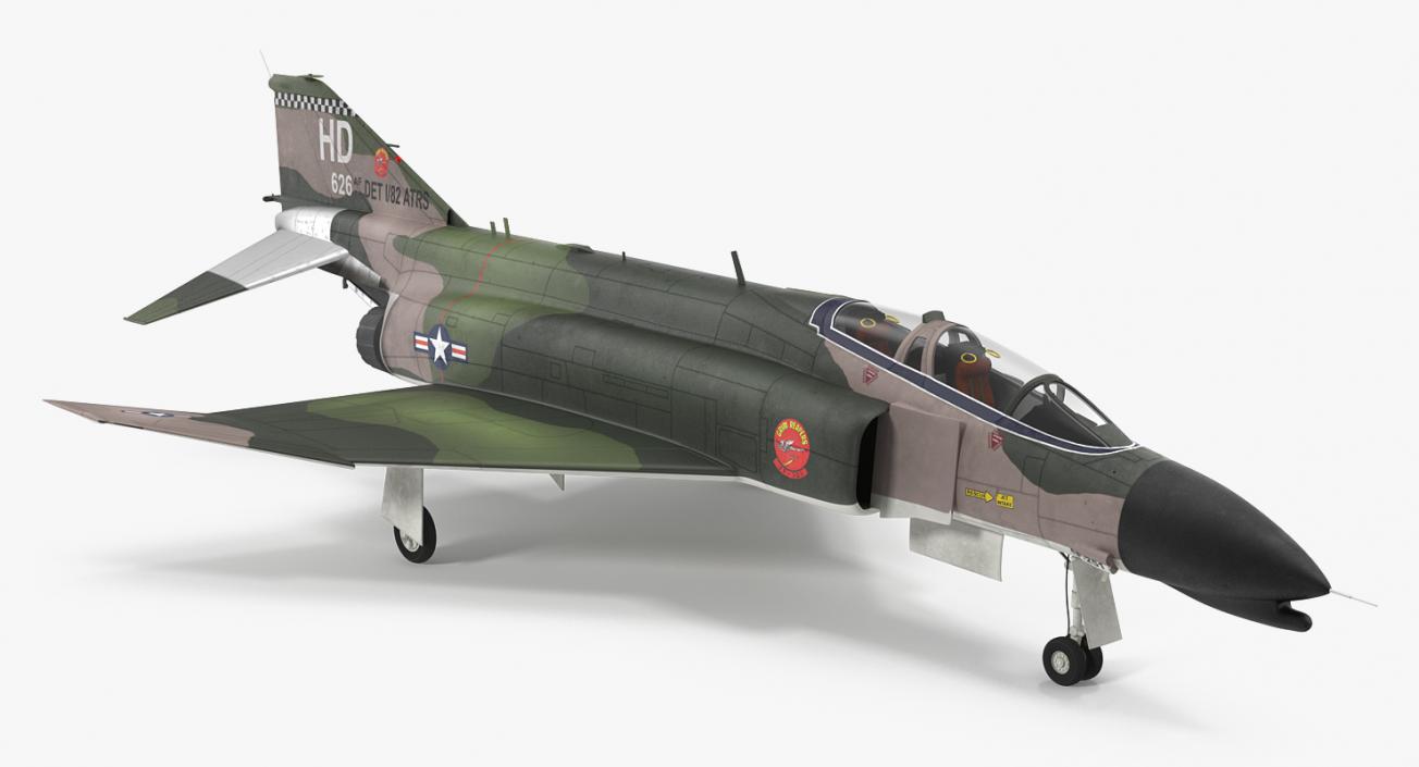 McDonnell Douglas F-4 Phantom II 2 3D model