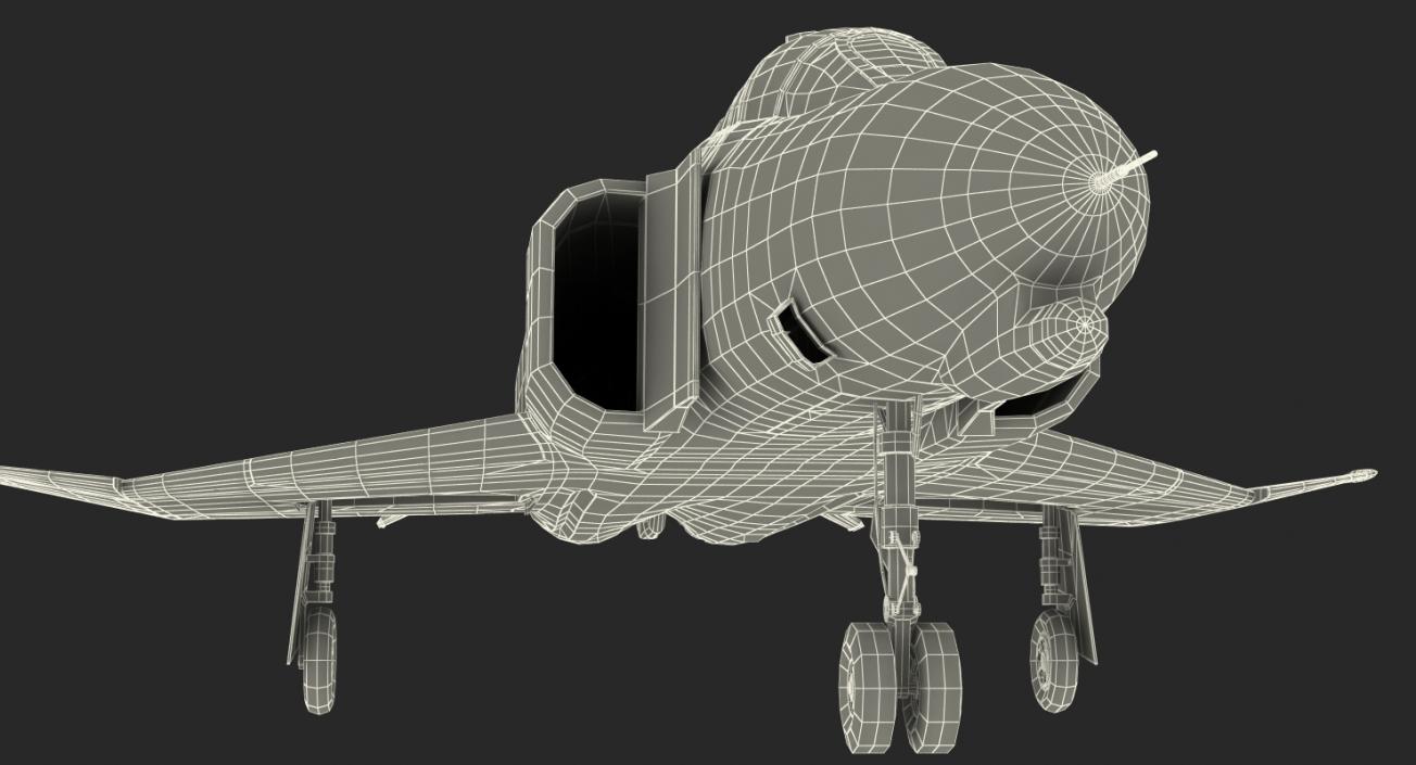 McDonnell Douglas F-4 Phantom II 2 3D model