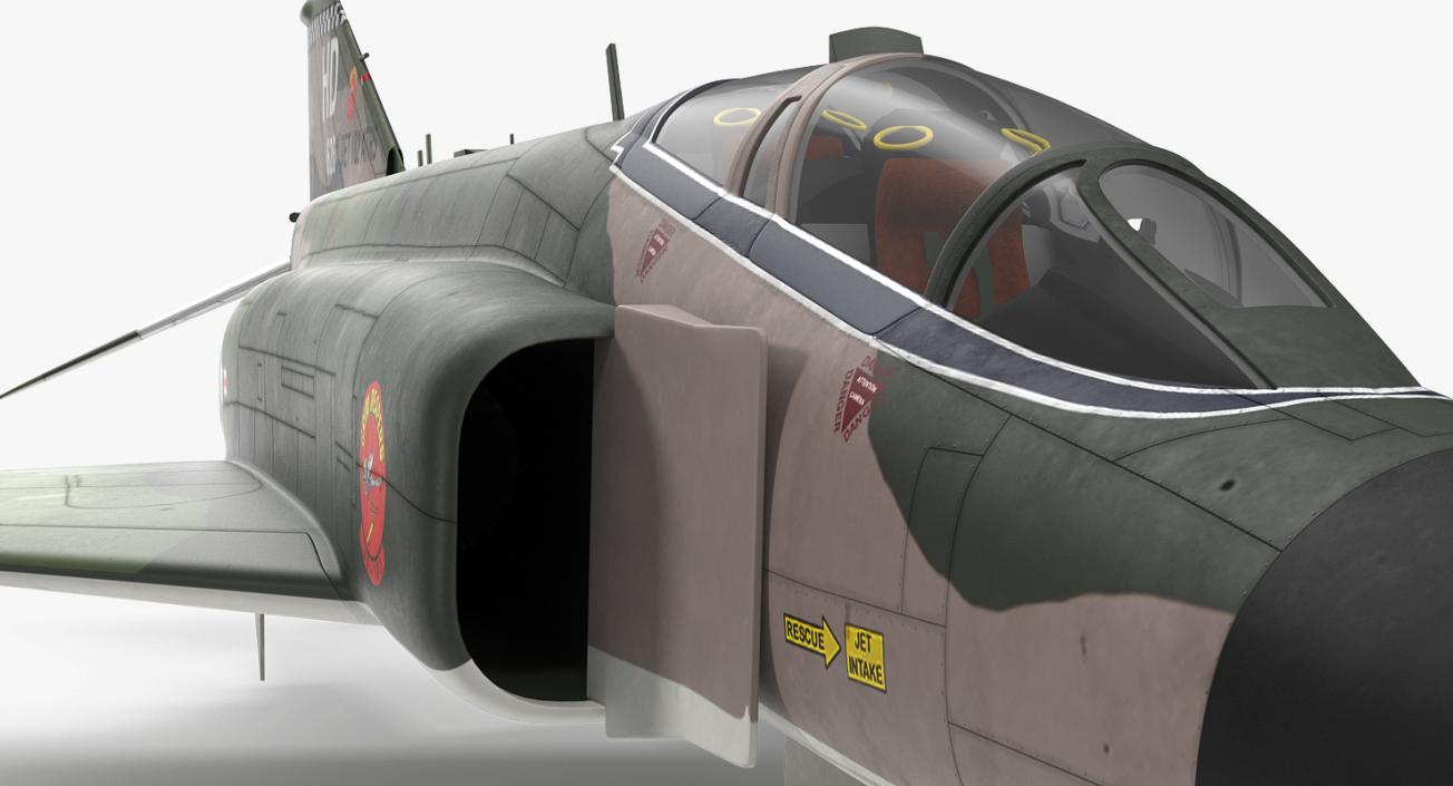 McDonnell Douglas F-4 Phantom II 2 3D model