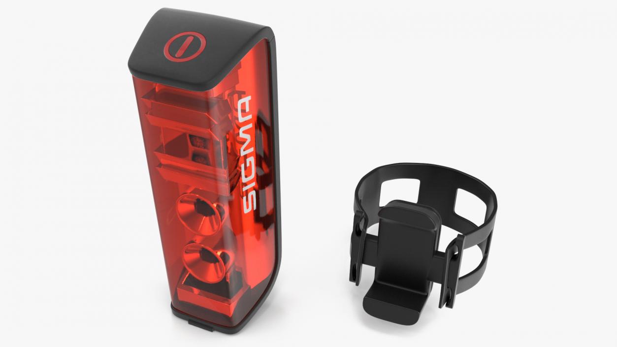 Sigma Blaze USB Bicycle Rear Light 3D model