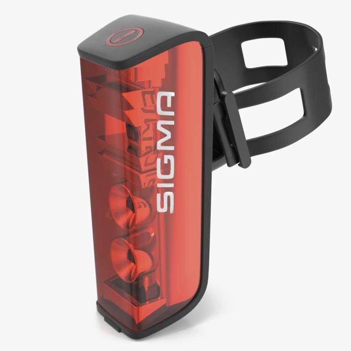 Sigma Blaze USB Bicycle Rear Light 3D model