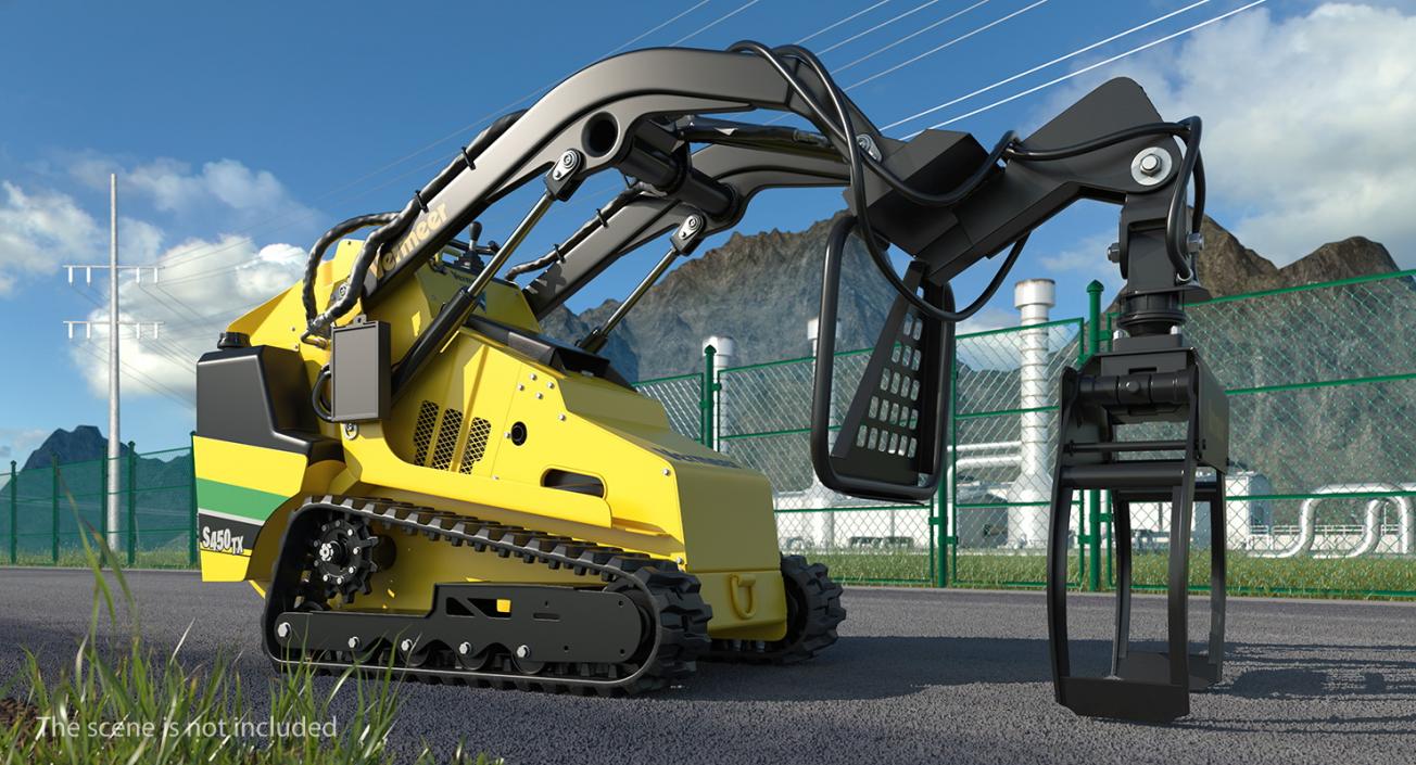 Mini Skid Steer Vermeer 3D Models Collection 3D model