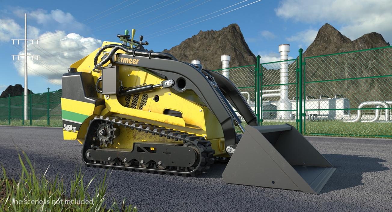 Mini Skid Steer Vermeer 3D Models Collection 3D model