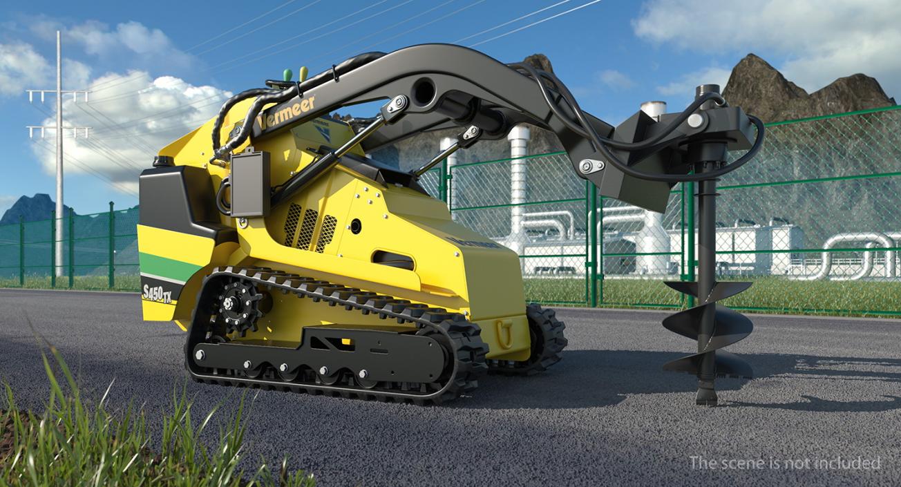 Mini Skid Steer Vermeer 3D Models Collection 3D model