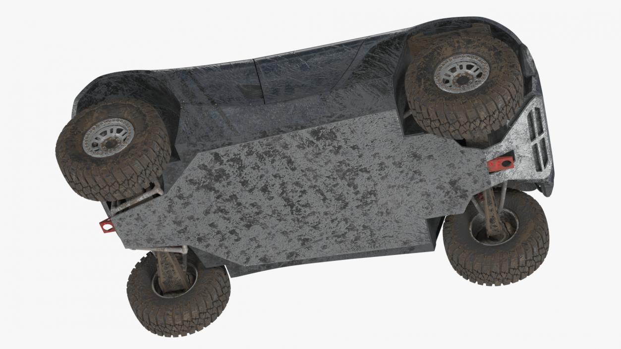 Off Road Racing Electric SUV Dirty 3D model