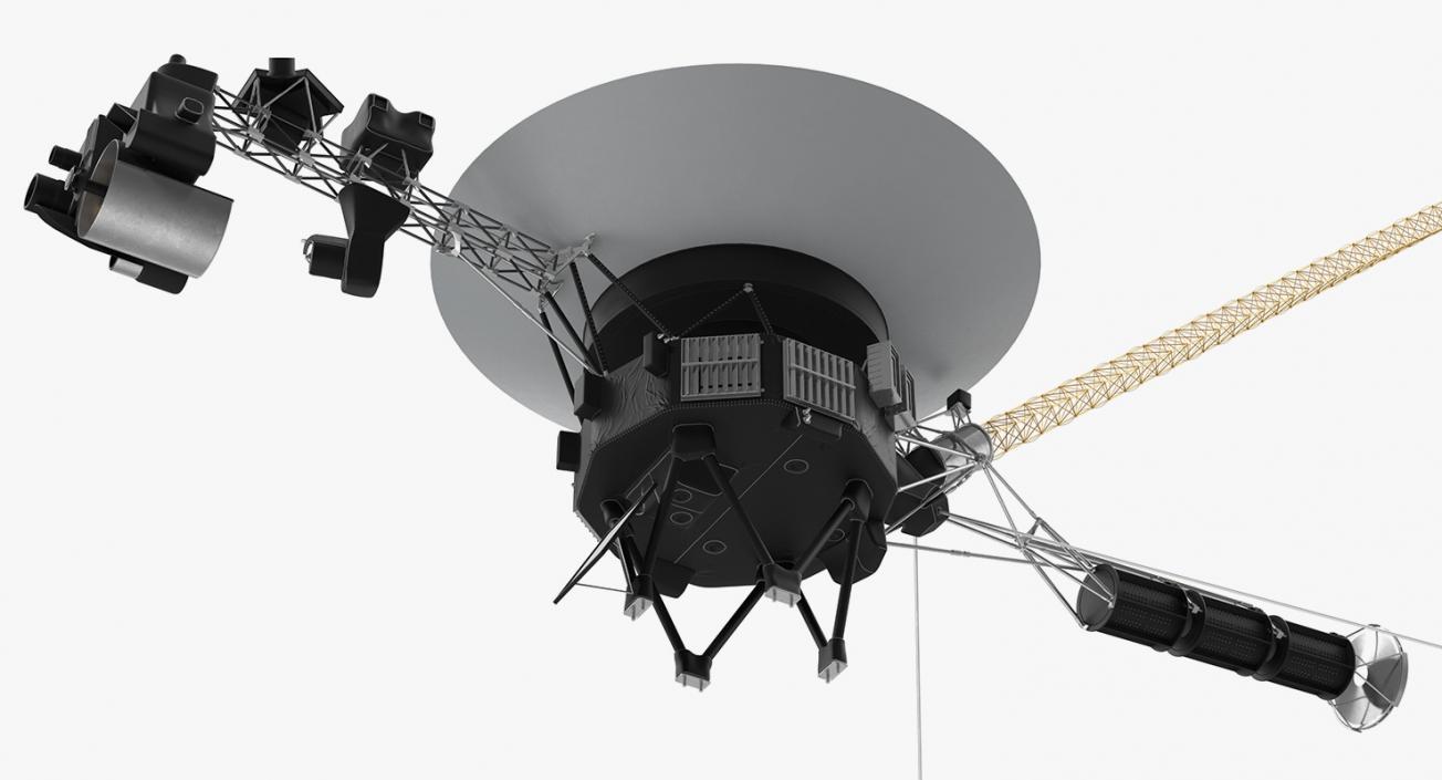 Voyager Spacecraft Probe 3D model