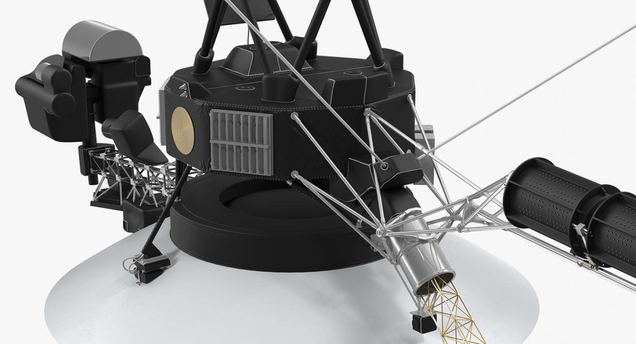 Voyager Spacecraft Probe 3D model