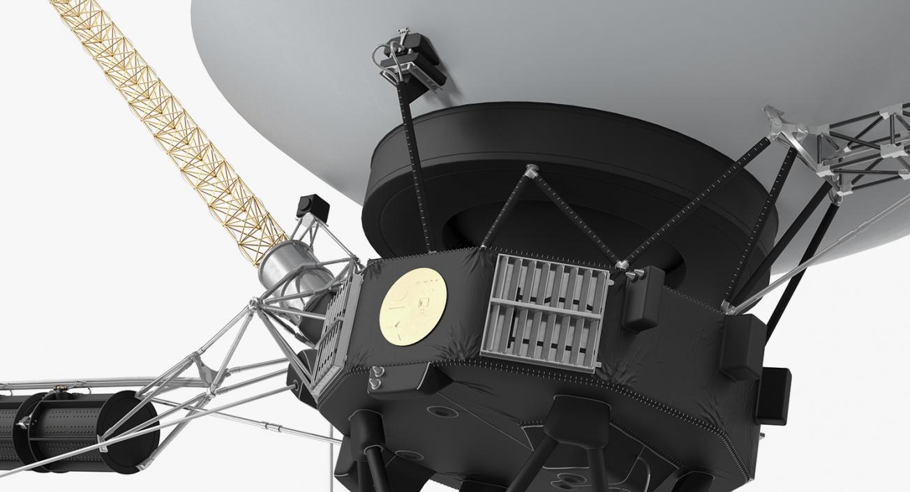 Voyager Spacecraft Probe 3D model