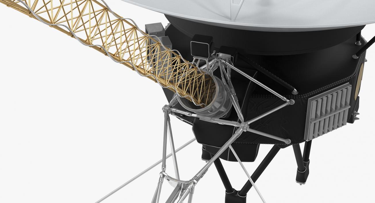 Voyager Spacecraft Probe 3D model