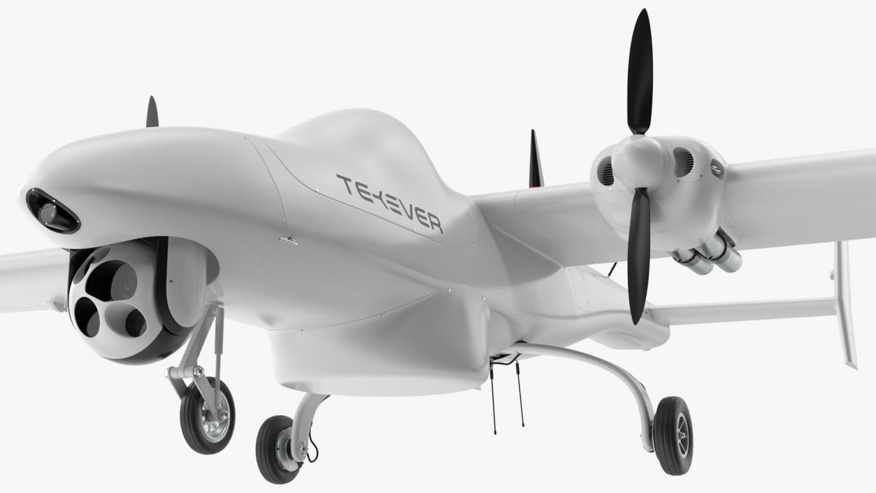 Tekever AR5 UAS Rigged 3D