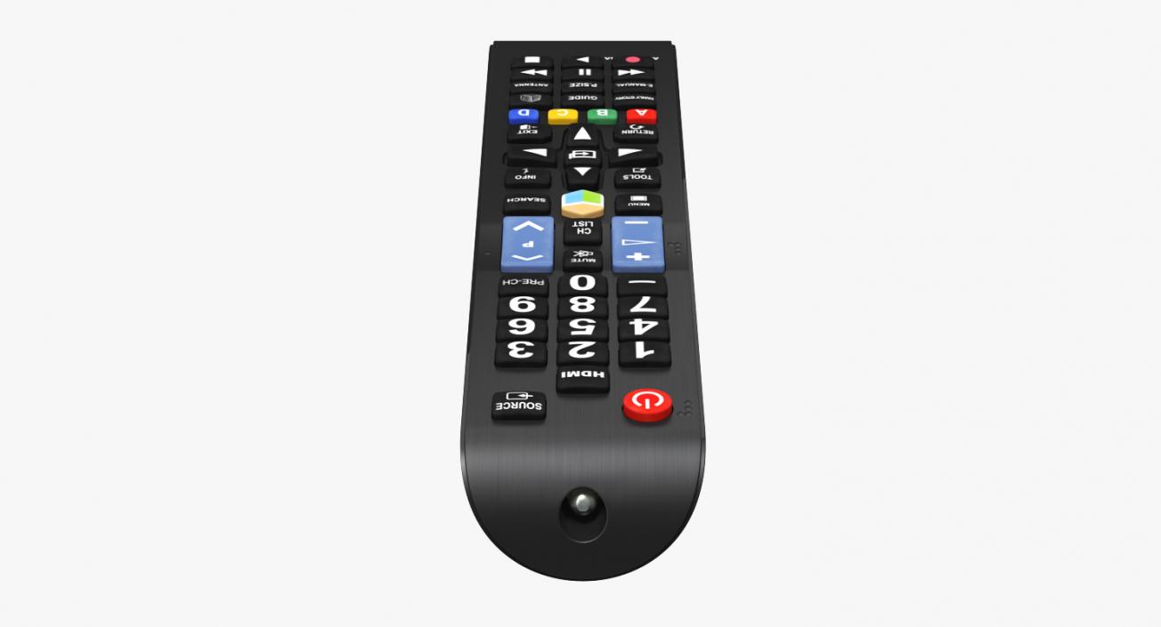 Samsung TV Remote Controls Collection 3D