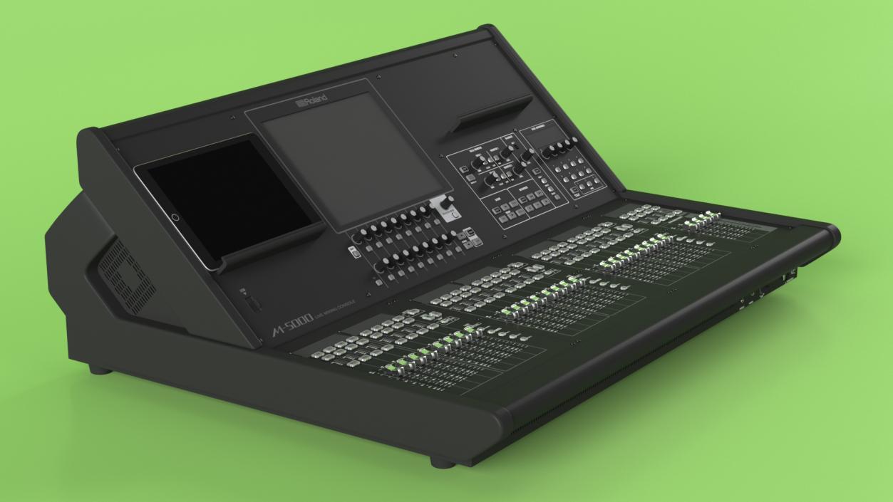 3D model Live Mixing Console Roland M-5000 2