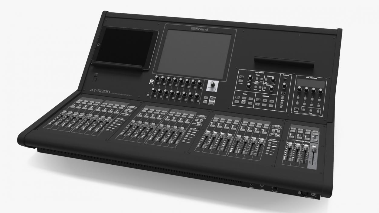 3D model Live Mixing Console Roland M-5000 2