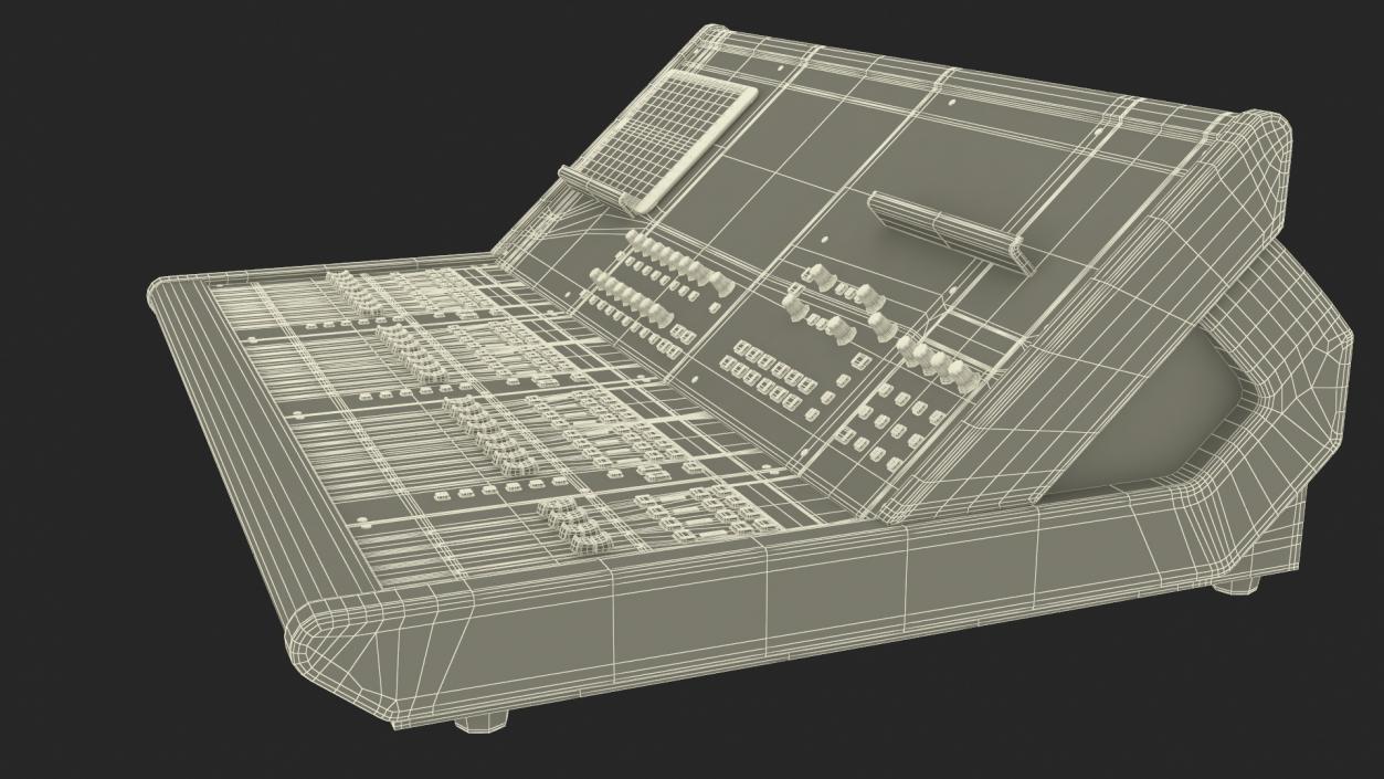 3D model Live Mixing Console Roland M-5000 2