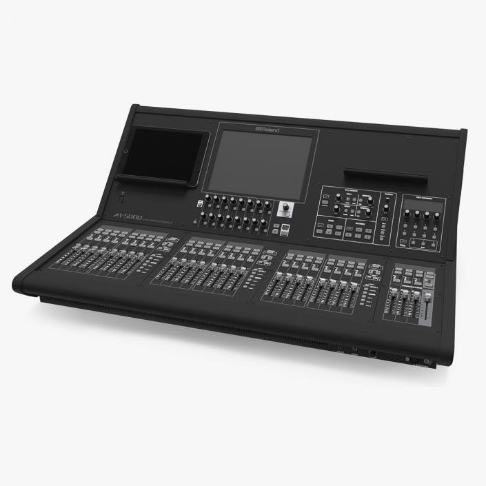 3D model Live Mixing Console Roland M-5000 2