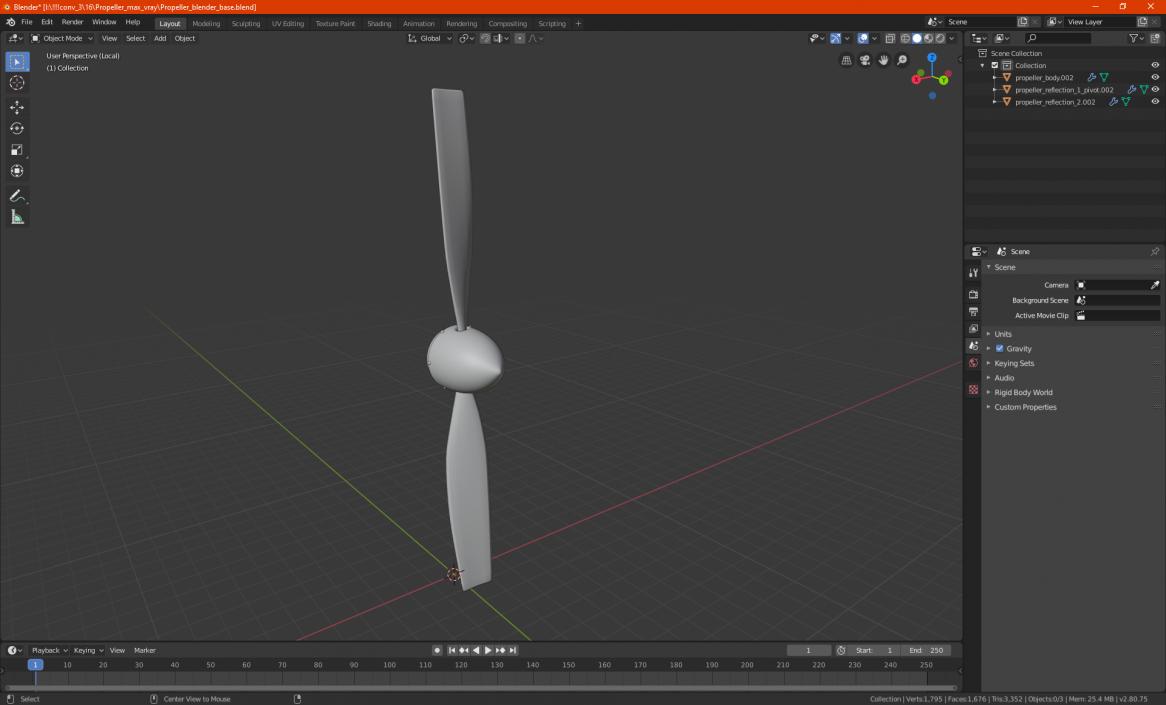 Propeller 3D model