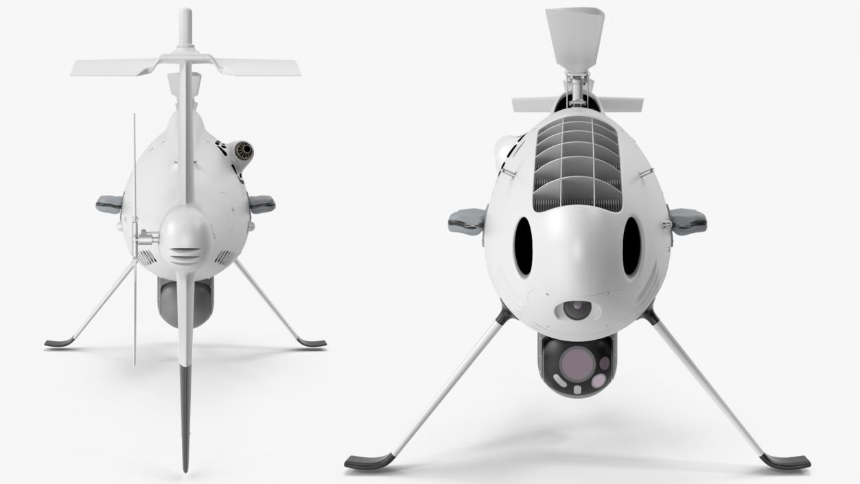 3D Camcopter UAV Rotorcraft Rigged