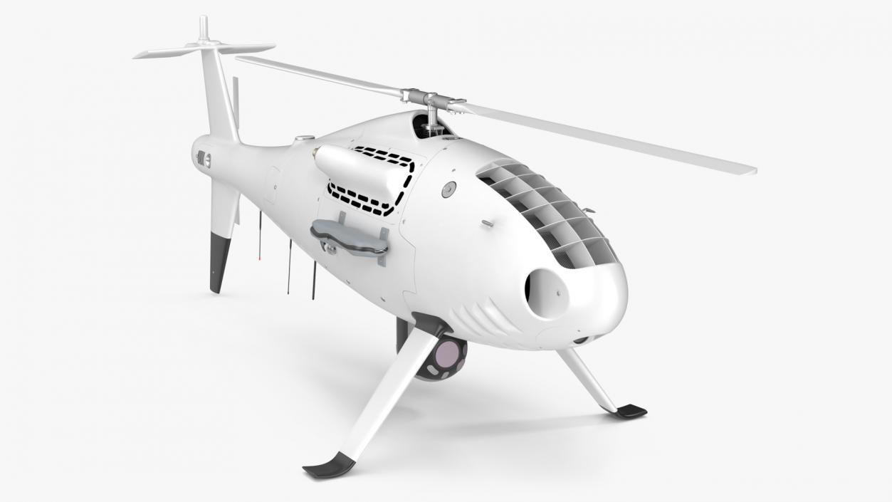 3D Camcopter UAV Rotorcraft Rigged