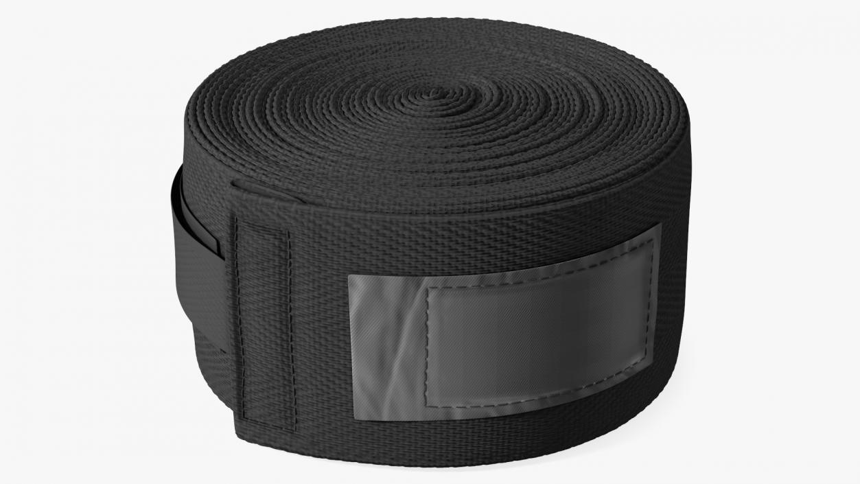 3D model Black Boxing Hand Wrap Roll(1)