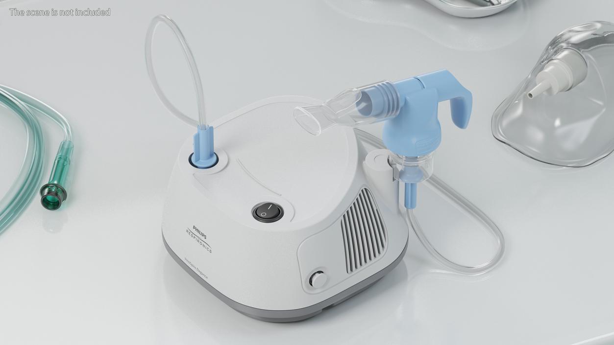 InnoSpire Elegance Nebulizer Compressor 3D model