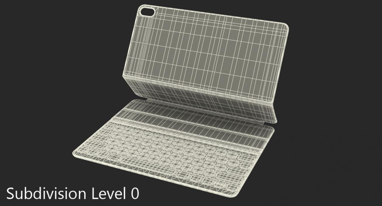 3D Smart Keyboard Rigged