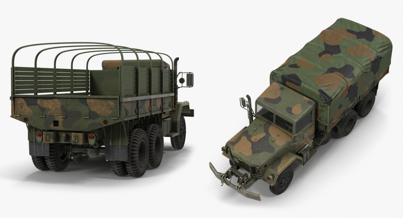 US WWII Vehicles Collection 3D