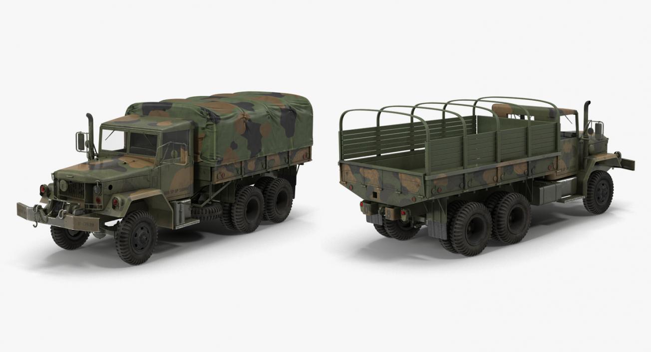 US WWII Vehicles Collection 3D