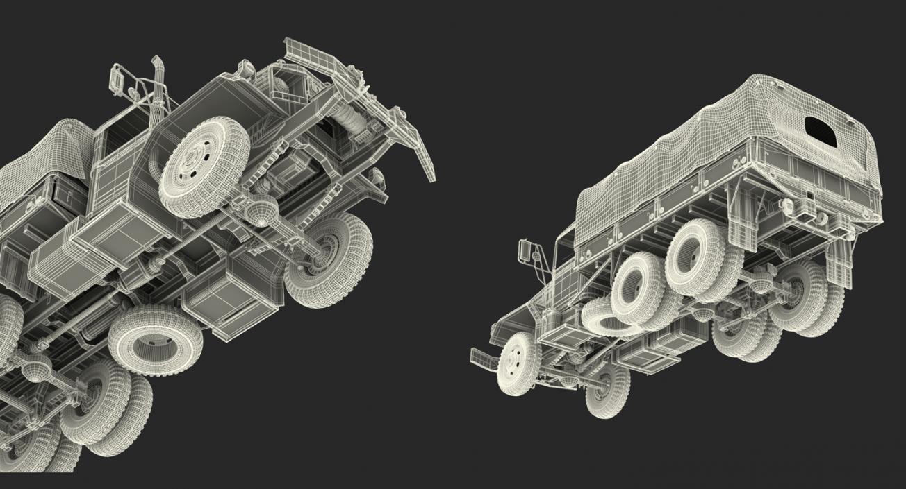 US WWII Vehicles Collection 3D