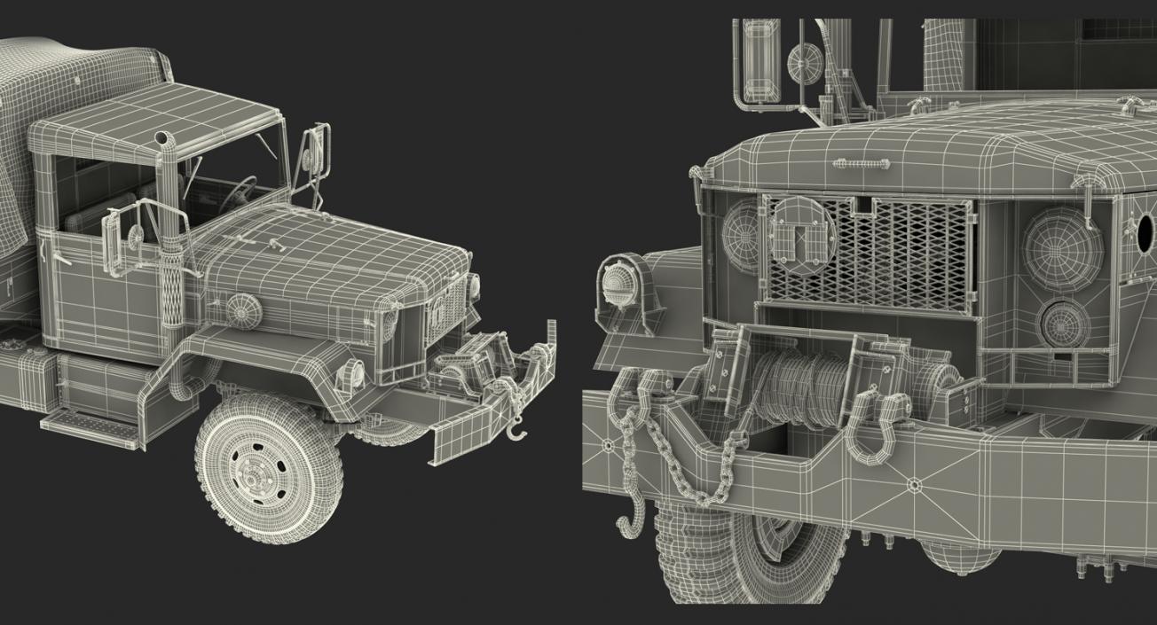 US WWII Vehicles Collection 3D