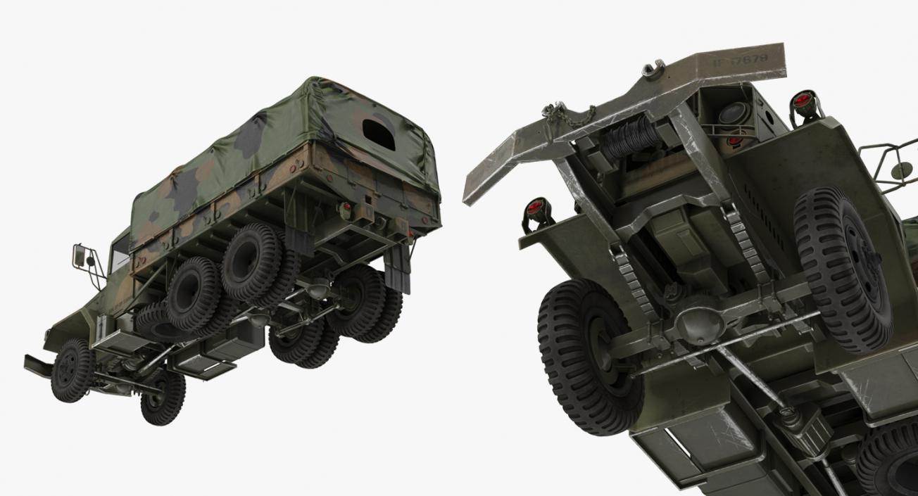 US WWII Vehicles Collection 3D